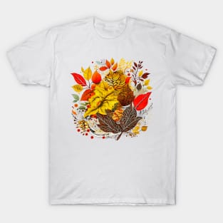 Autumn Leaves no9 T-Shirt